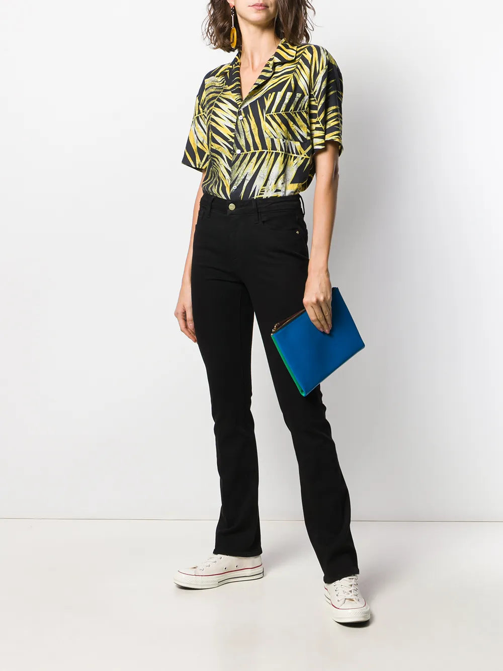 Sylvie Slender High-Rise Straight Jeans