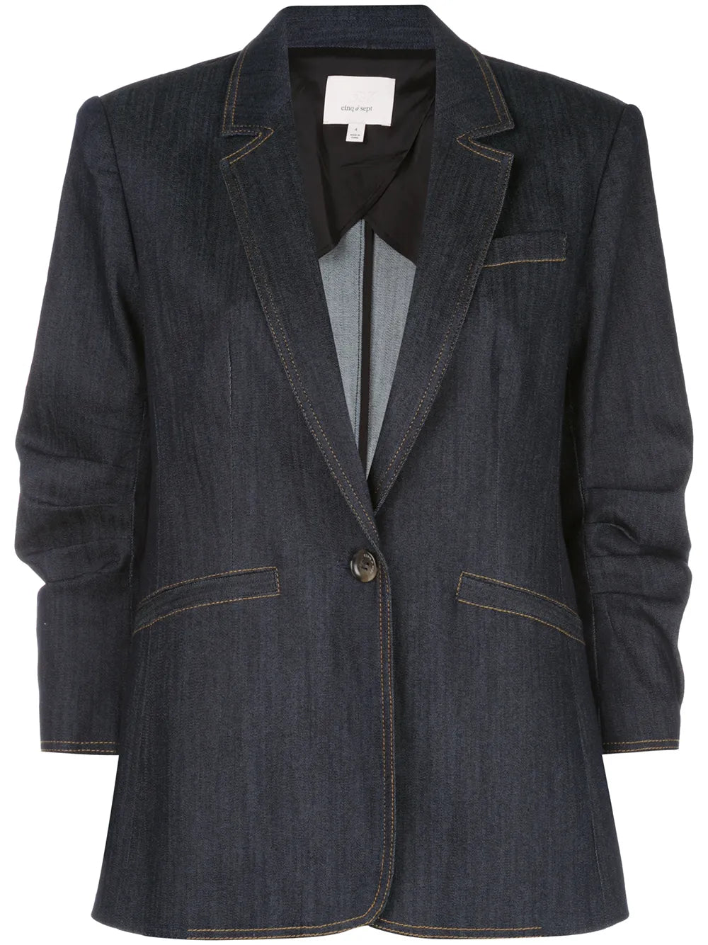 Khloe Single Breasted Denim Blazer
