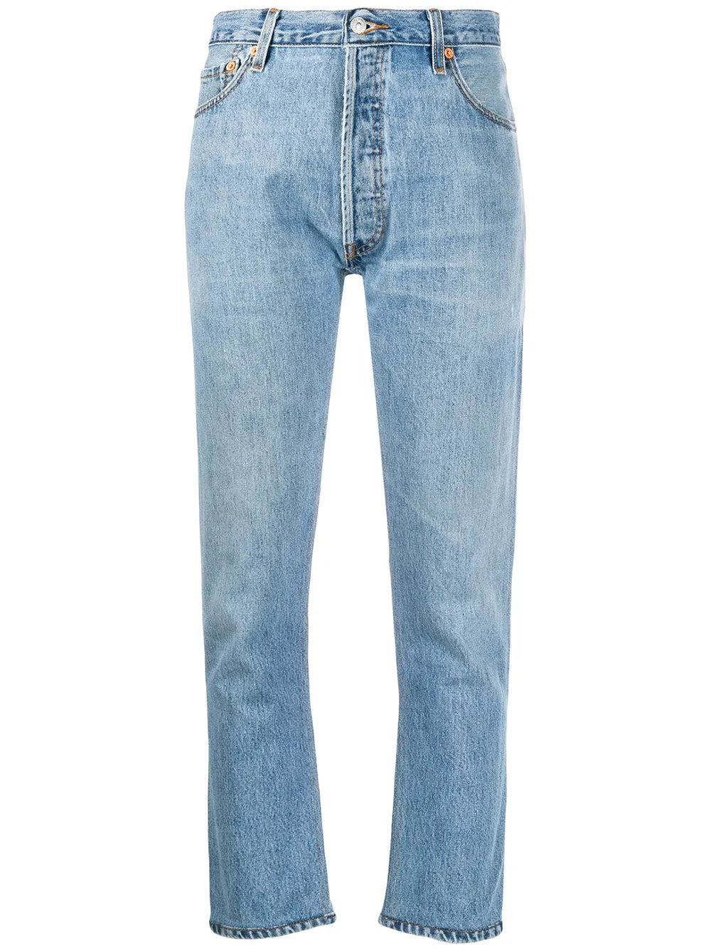 High-Rise Cropped Jeans