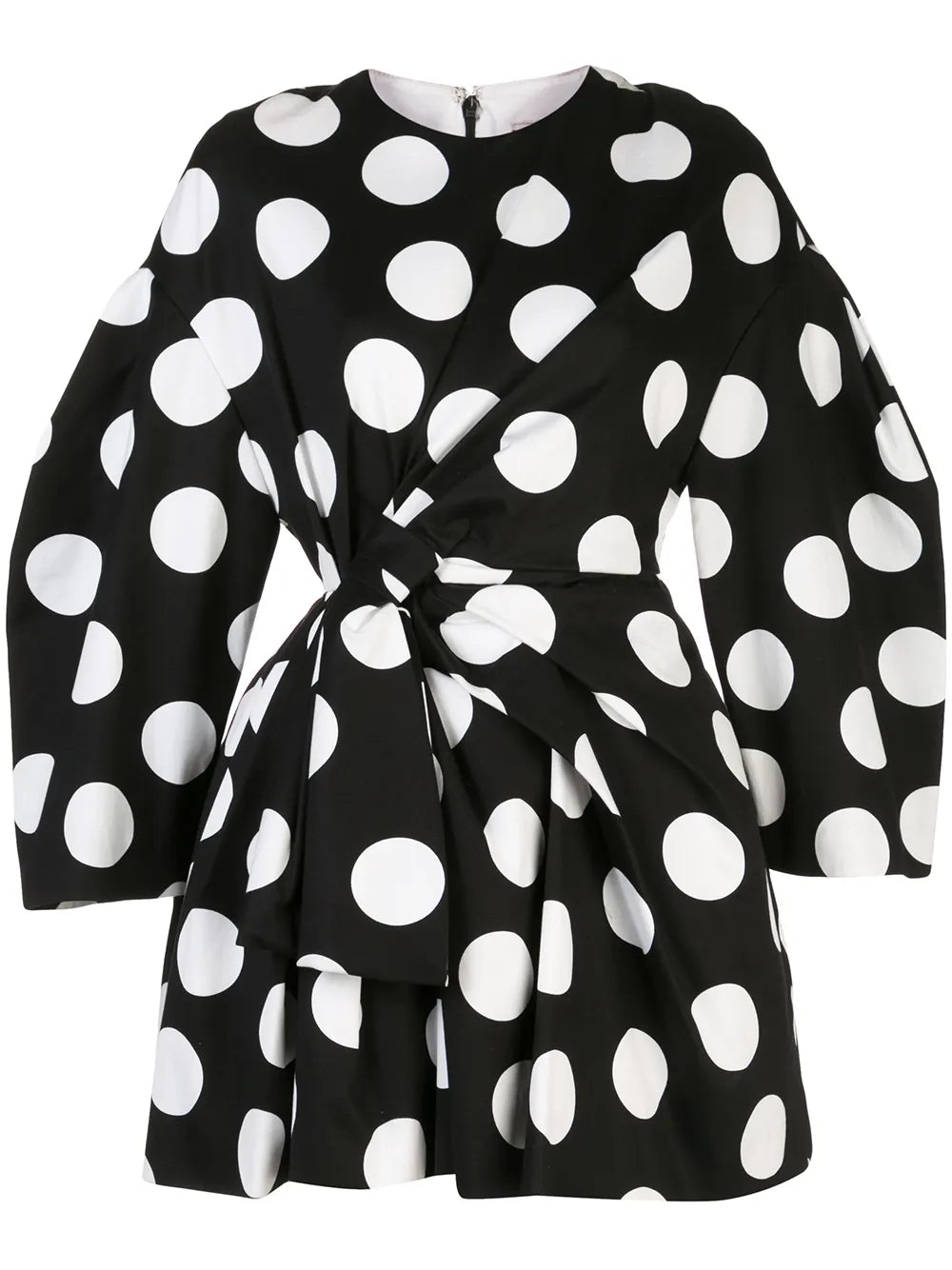 Polka Dot Bow Detail Dress