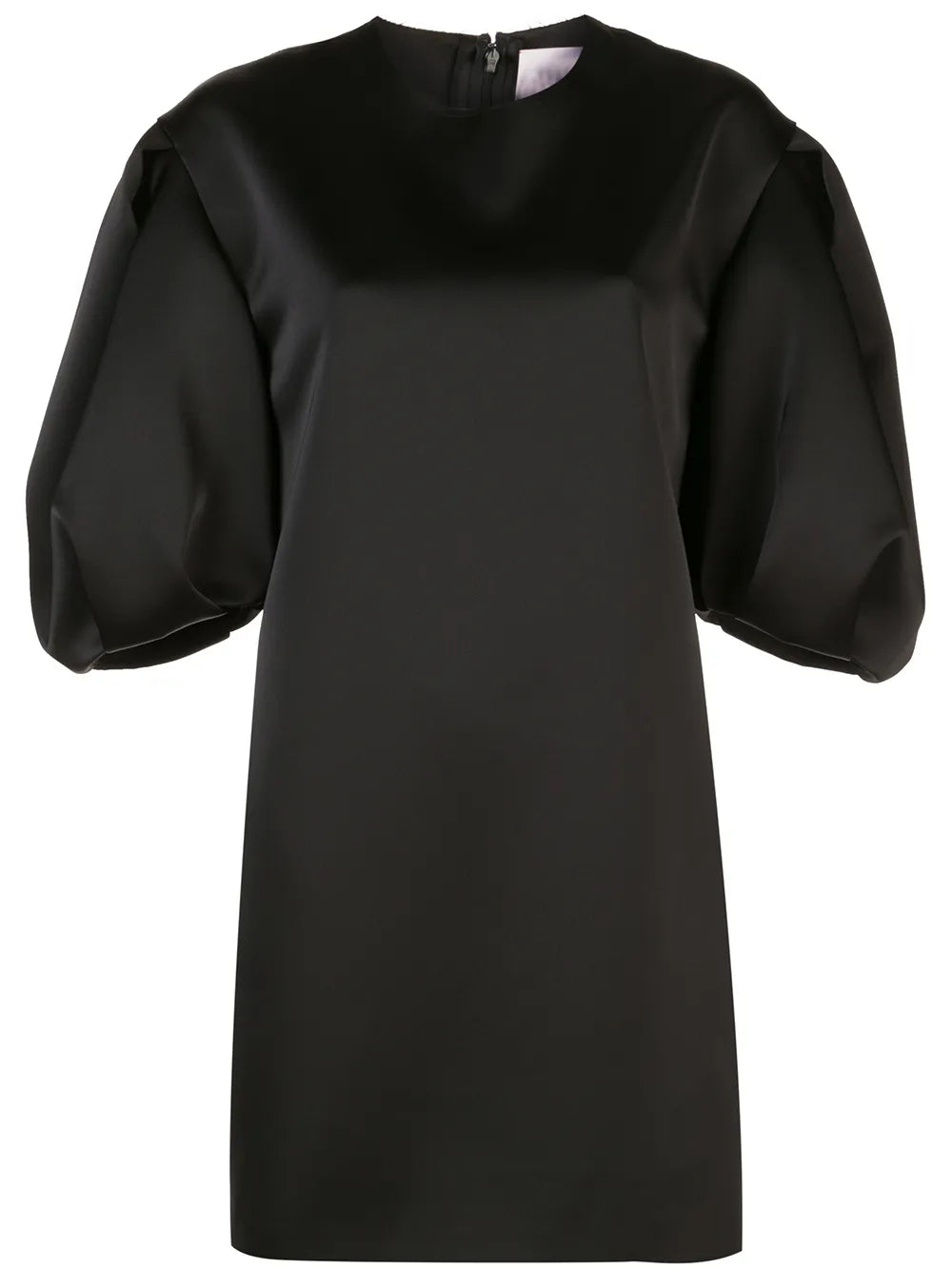 Puff Sleeves Shift Dress