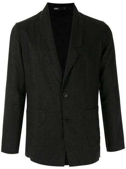 Front Button-Fastening Lightweight Blazer