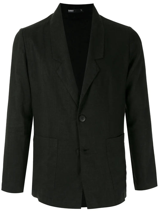 Front Button-Fastening Lightweight Blazer