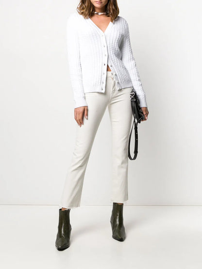 Flared Cropped Jeans