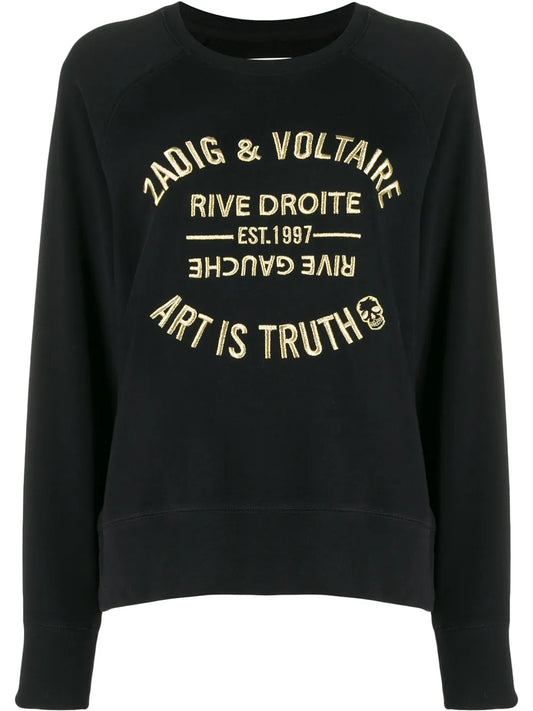 Art Is Truth Embroidered Sweatshirt