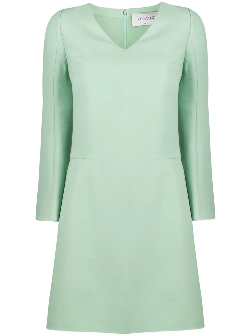 V-Neck Shift Short Dress