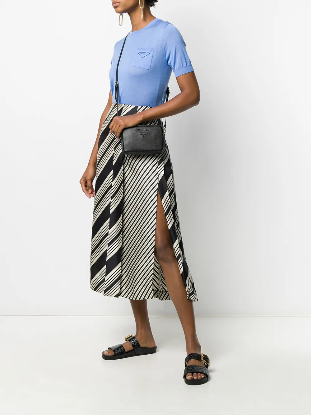 Short-Sleeve Knitted Top