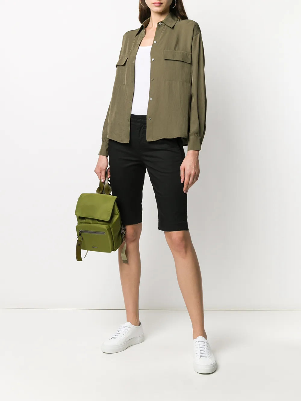 Knee-Length Chino Shorts