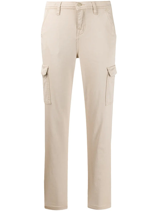 Cropped Slim-Fit Trousers