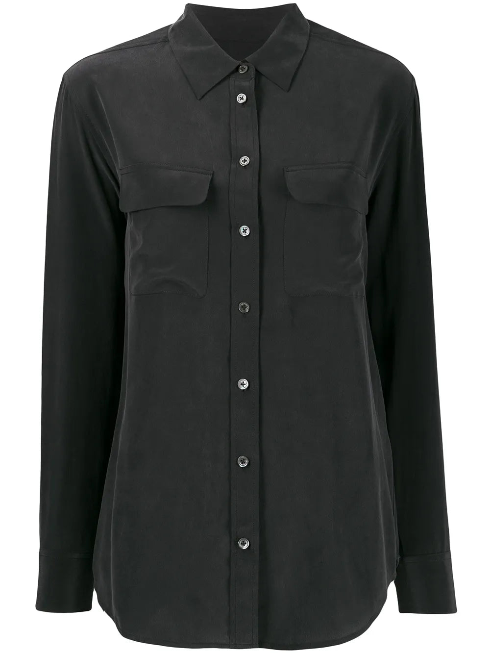 Signature Slim-Fit Silk Shirt