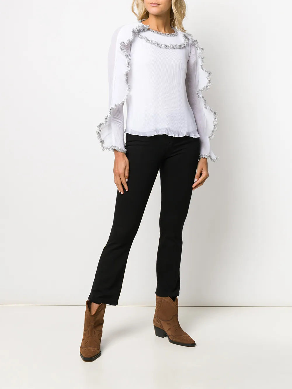 Slim-Fit Cropped Jeans