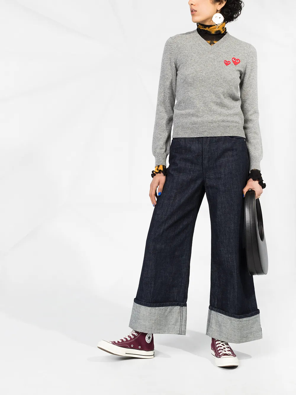 Long Sleeve V-Neck Sweater