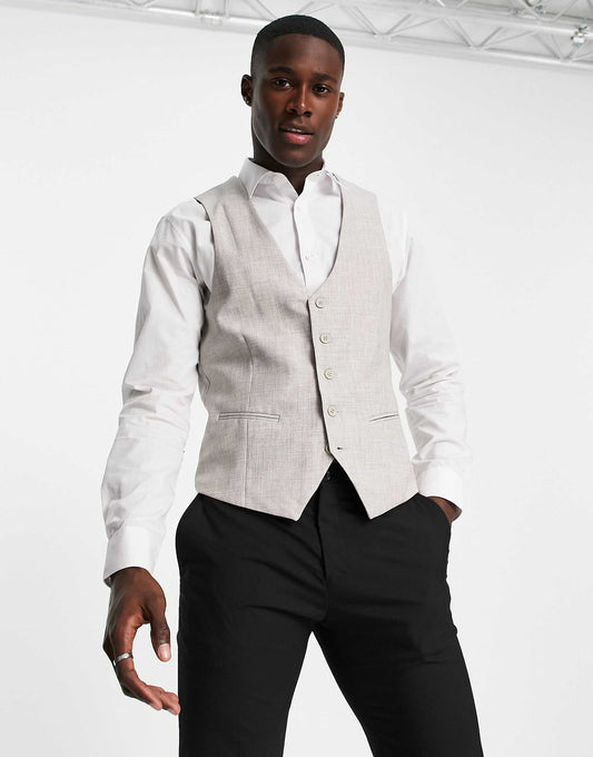 Skinny Suit Waistcoat