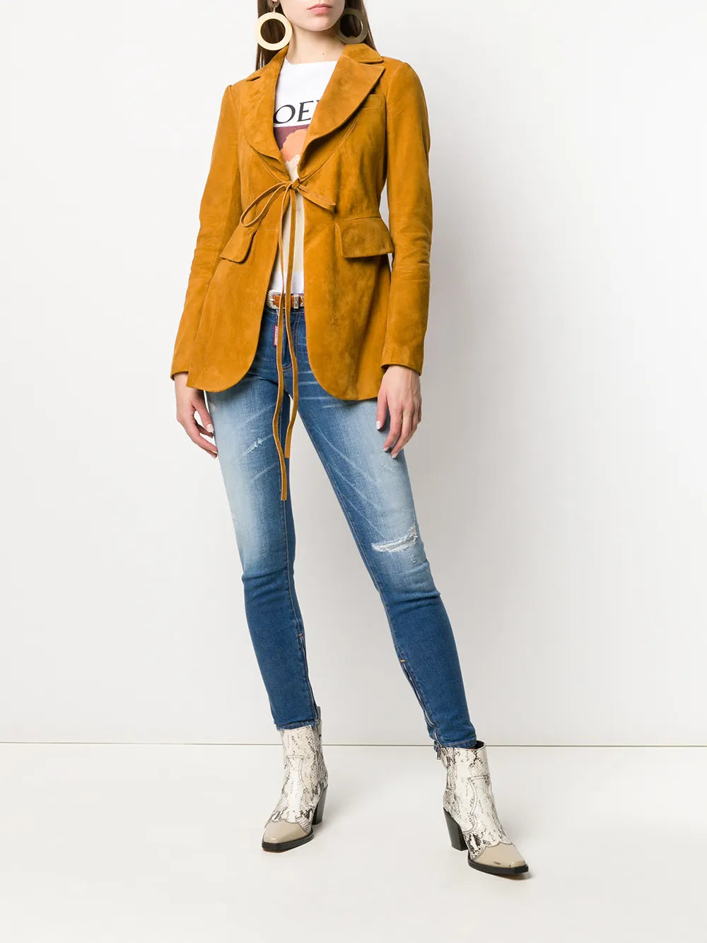 Distressed Skinny Jeans