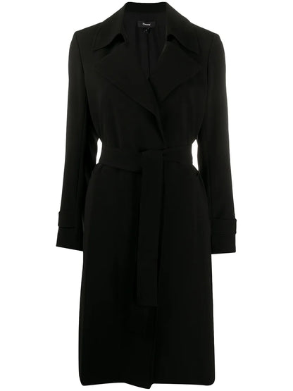 Mid-Length Belted Coat
