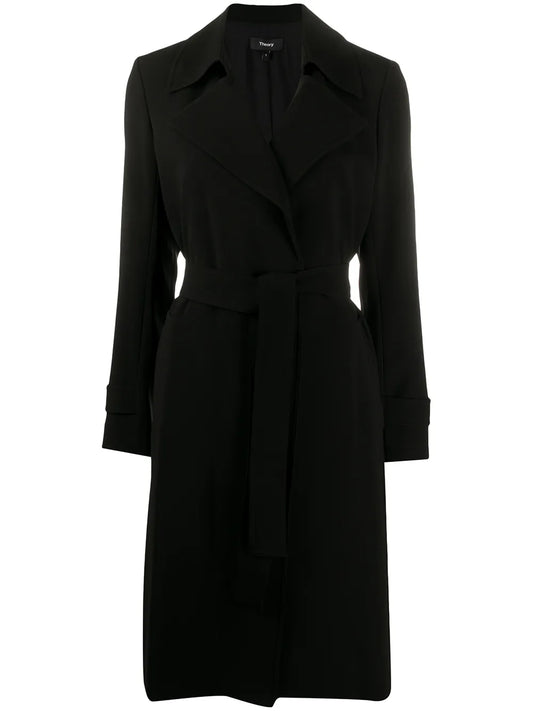 Mid-Length Belted Coat