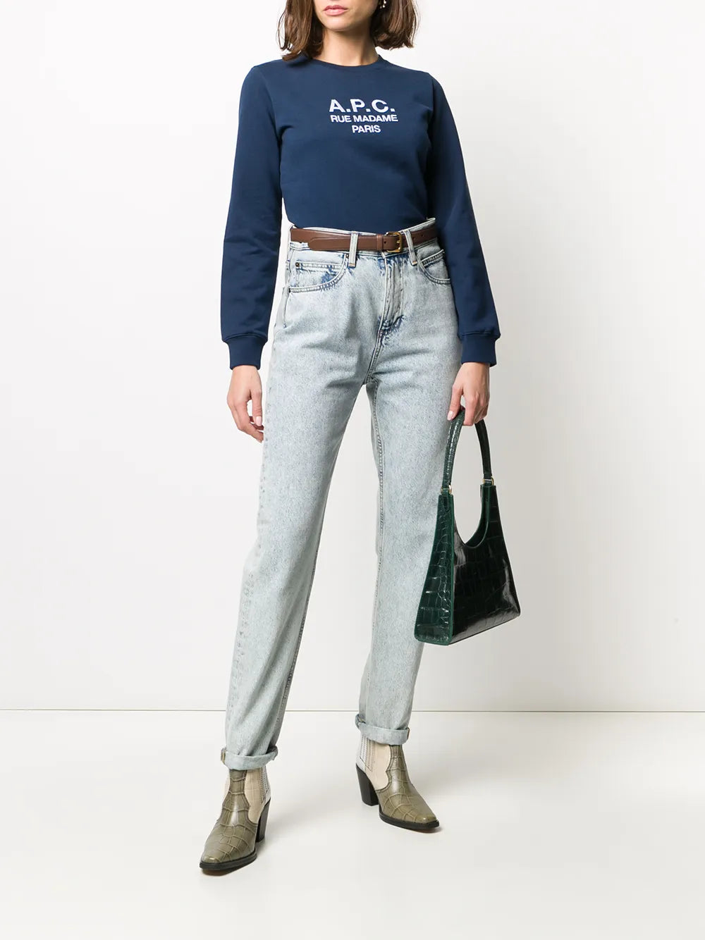 Tina Logo-Embroidered Sweatshirt