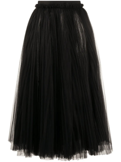 Tulle Midi Skirt