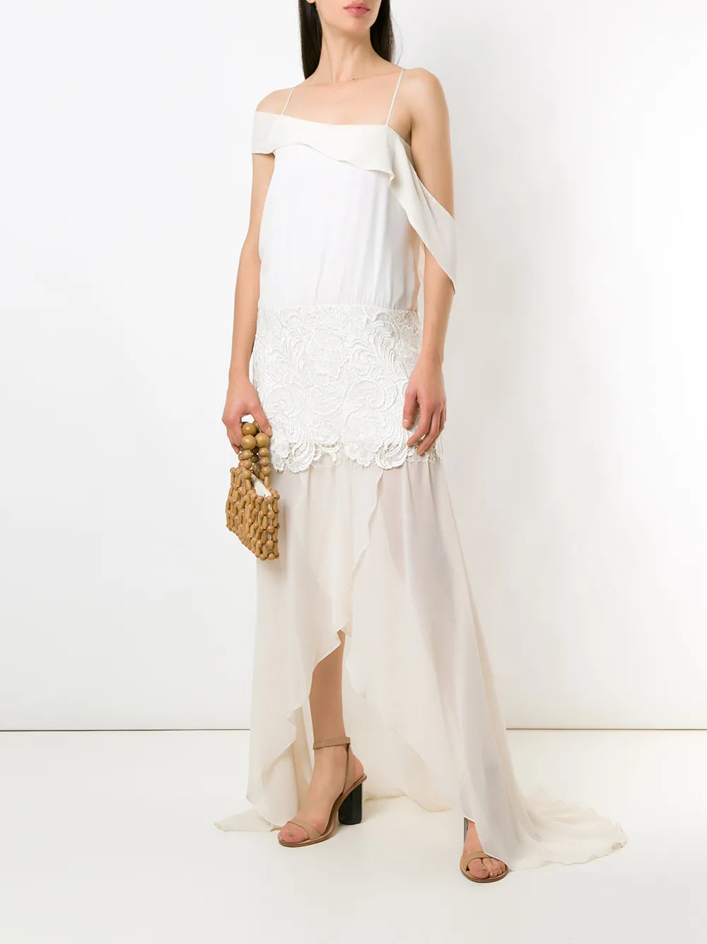 Anna Silk Long Dress