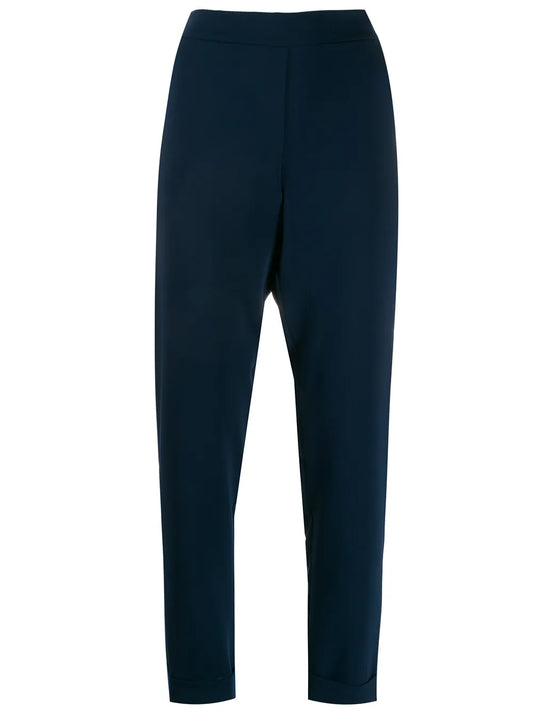 Elasticated Slim-Fit Trousers