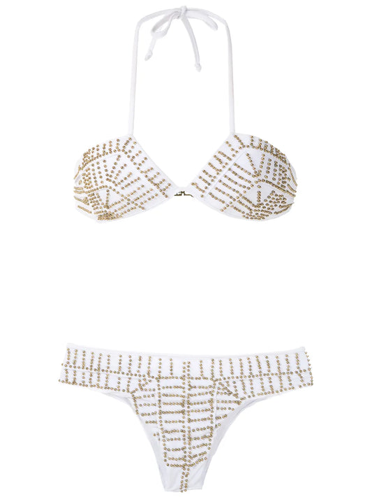 Beaded Bikini Set