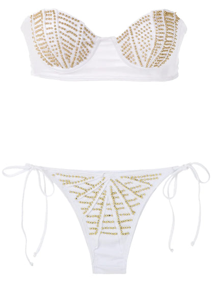 Bandeau Bikini Set