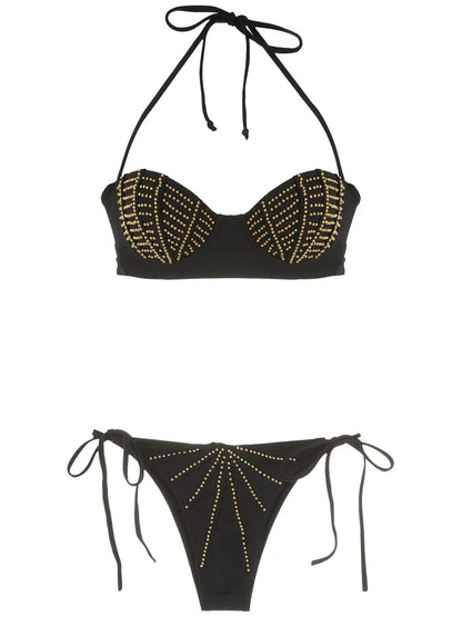 Beaded Bikini Set