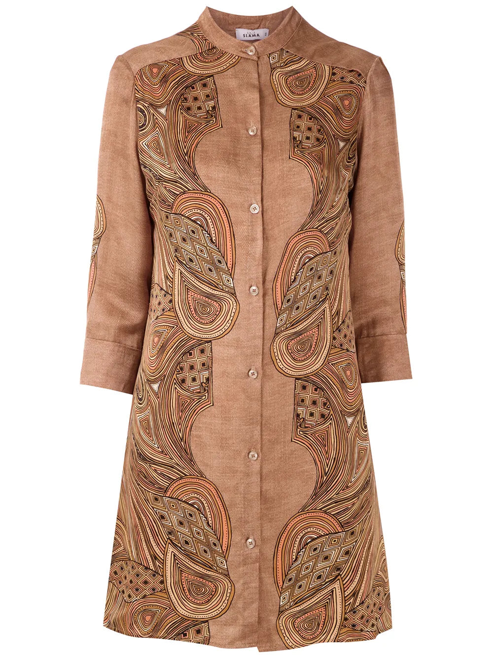 Silk Shirt Dress