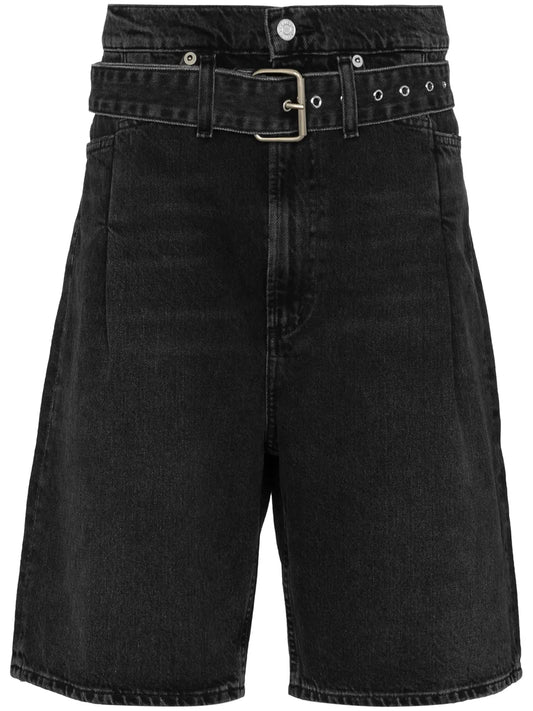 Reworked '90S Belted Denim Shorts