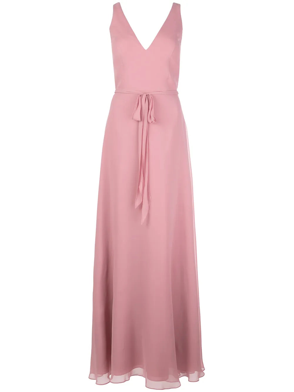 V-Neck Sleeveless Gown