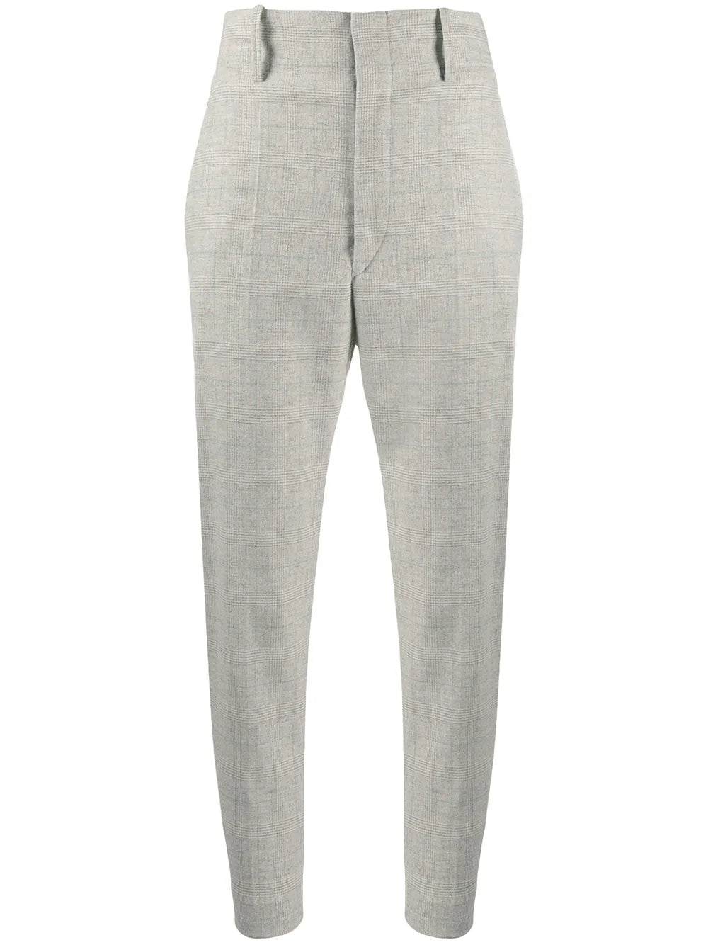 Checkered Tailored Trousers