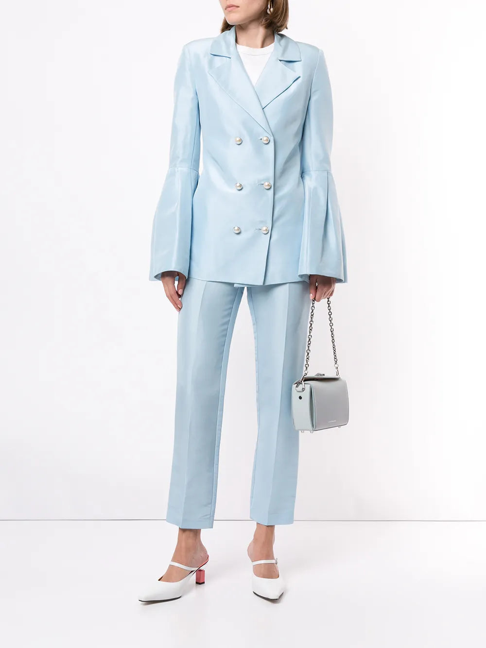 Non Chalant Silk Trousers