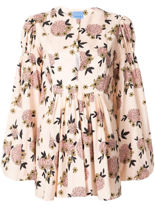 Hibernation Floral Print Blouse