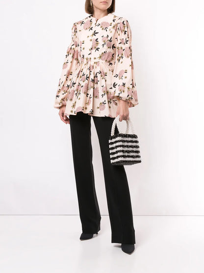 Hibernation Floral Print Blouse