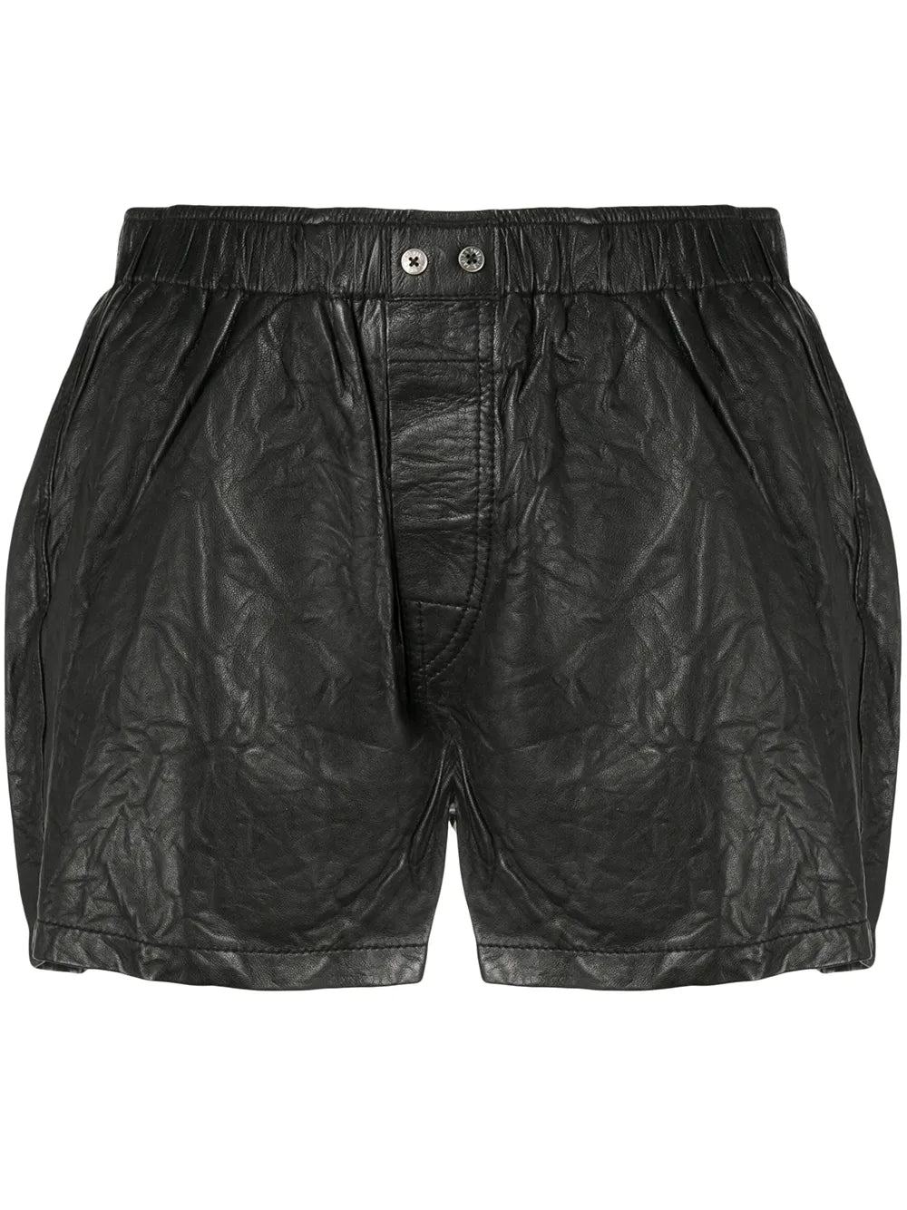 High-Rise Crinkle Shorts