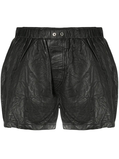 High-Rise Crinkle Shorts