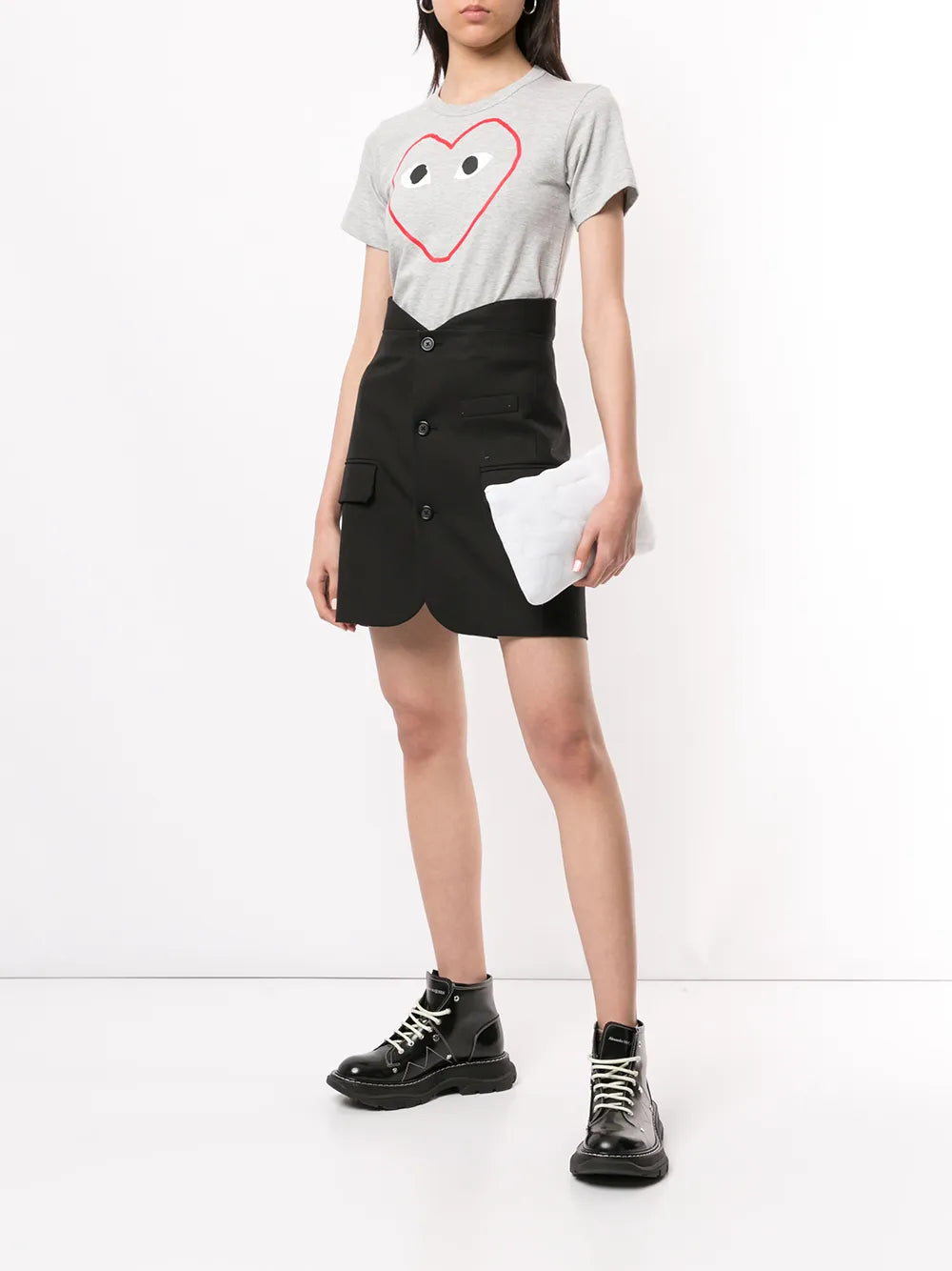 Logo-Print Crew Neck T-Shirt