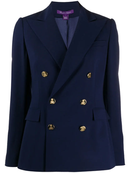 Tailored Double-Breasted Blazer