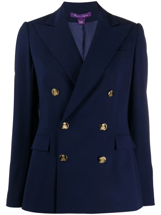 Tailored Double-Breasted Blazer