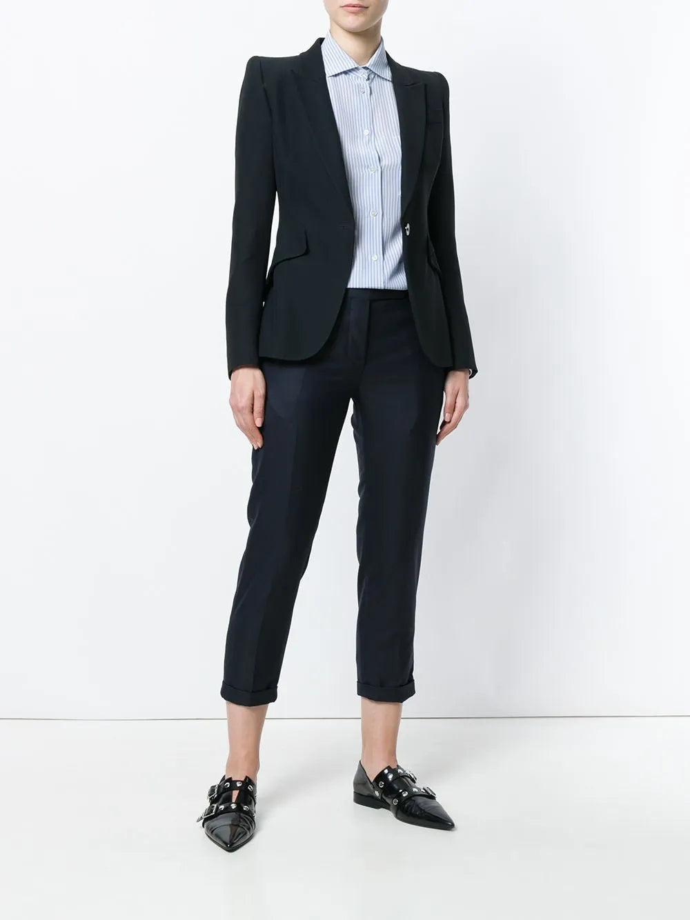 120S Cropped Tailored Trousers