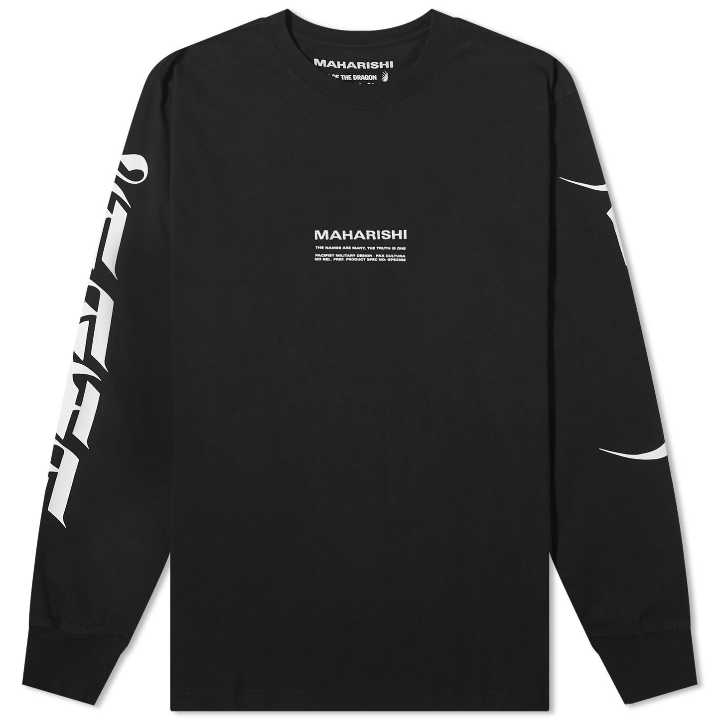 Tashi Mannox Tibetan Sanskrit Long Sleeve T-Shirt