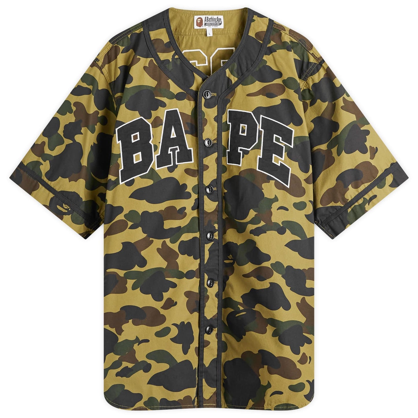 1st Camo Baseball Shirt