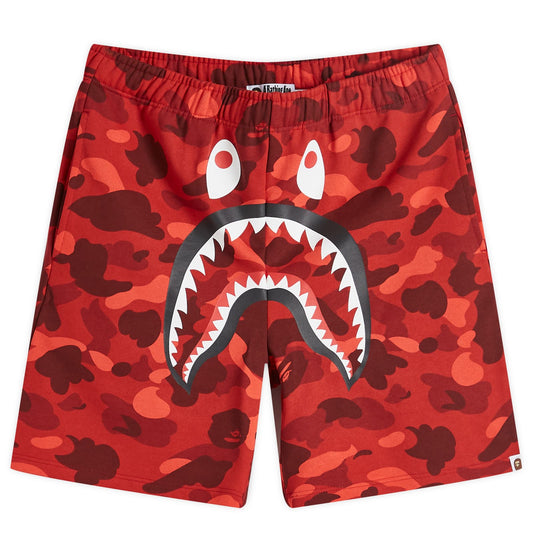 Colour Camo Shark Sweat Shorts