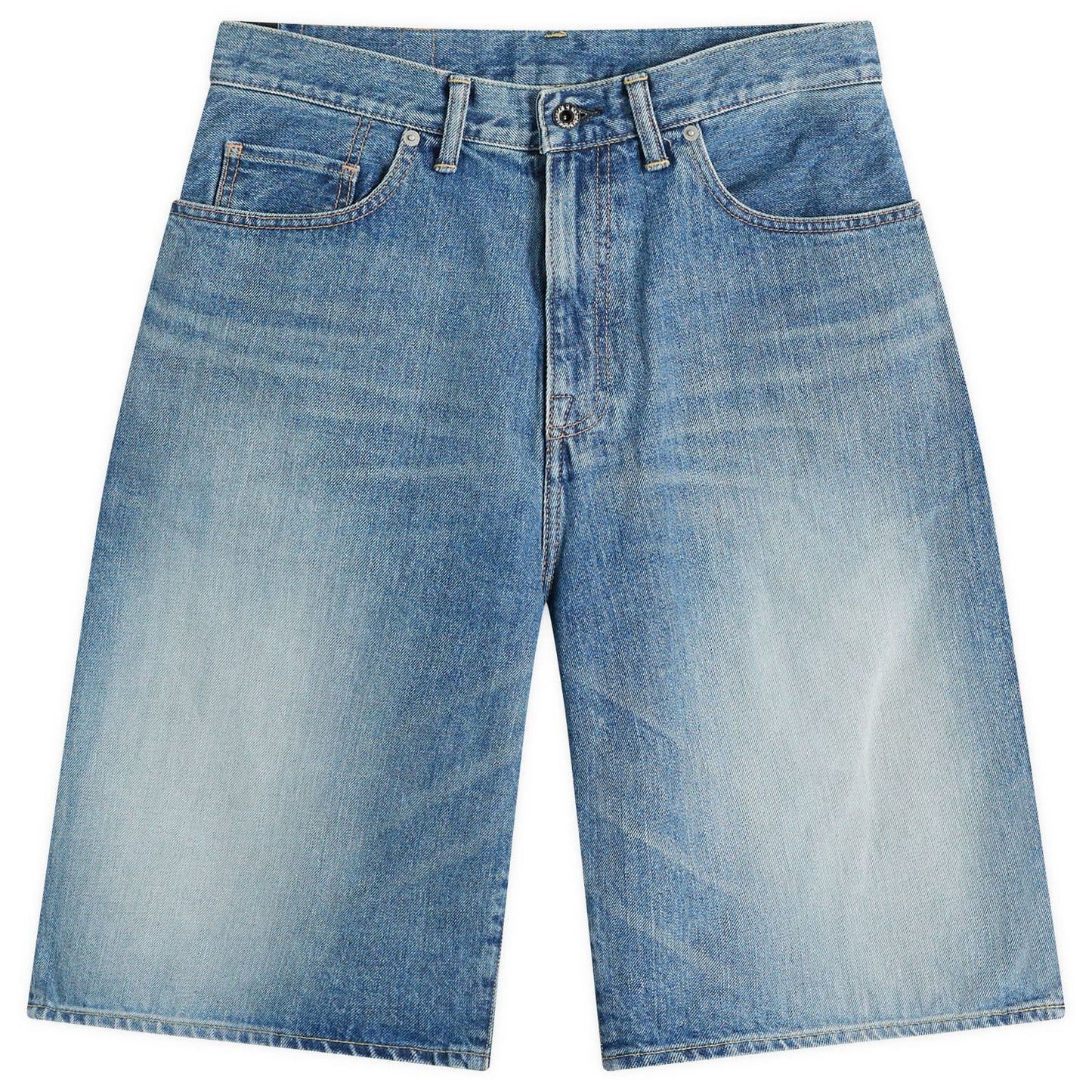 College Denim Shorts