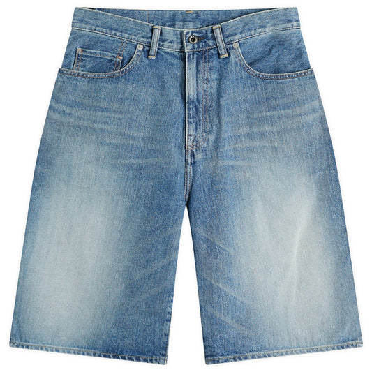 College Denim Shorts