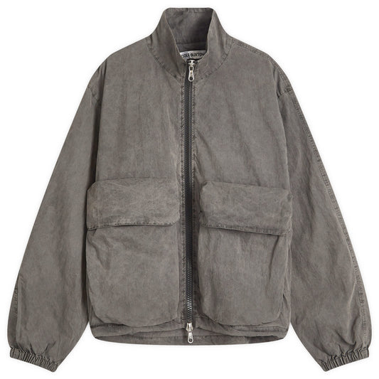 Garment Dyed Combat Track Jacket