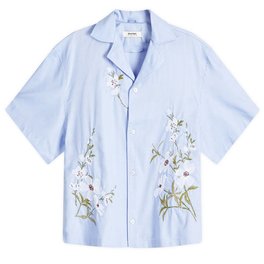 Floral Cropped Vacation Shirt