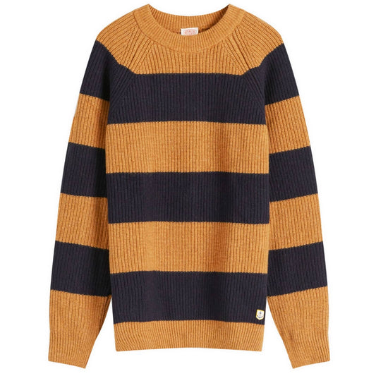 Wide Stripe Fisherman Jumper