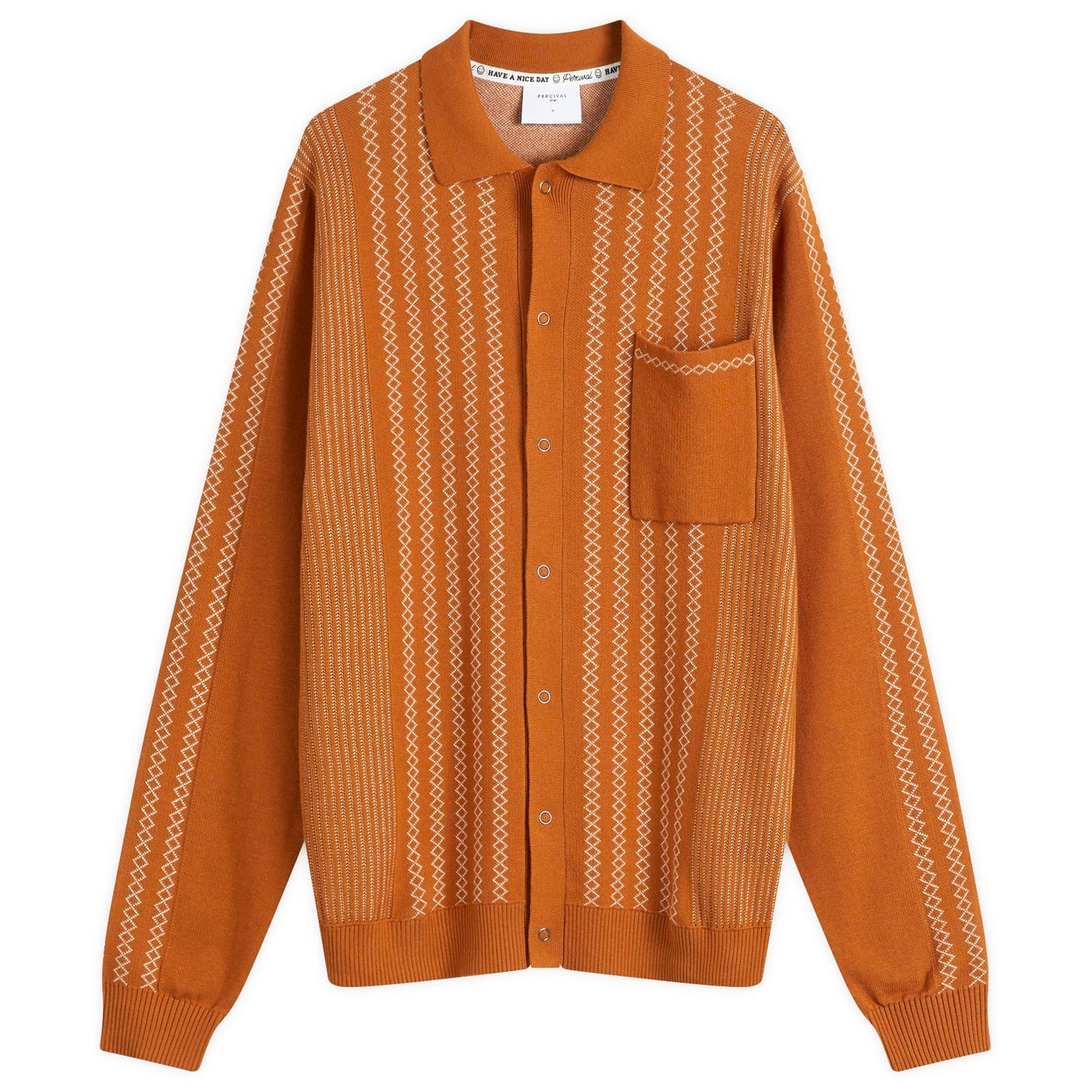 Bevel Knitted Shirt