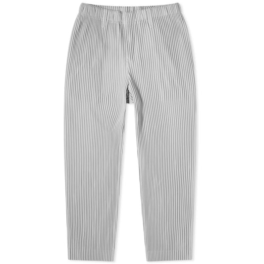 Pleated Straight Leg Pant